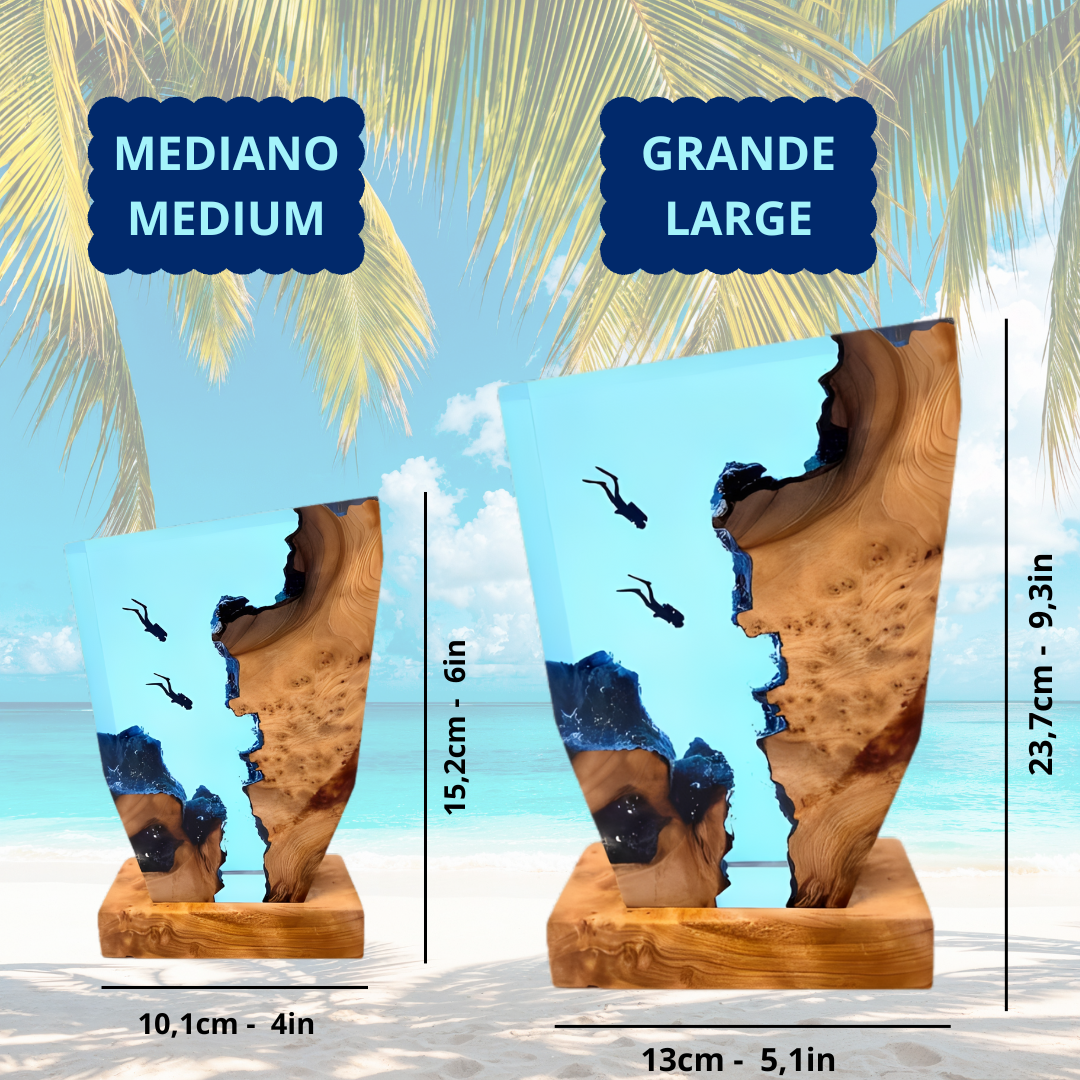 Blue Diver's Lamp™